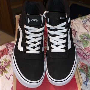 Vans high top canvas (Black and White)